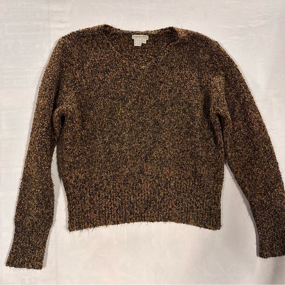 Royal Robbins women’s xl Multicolor V-Neck Sweater